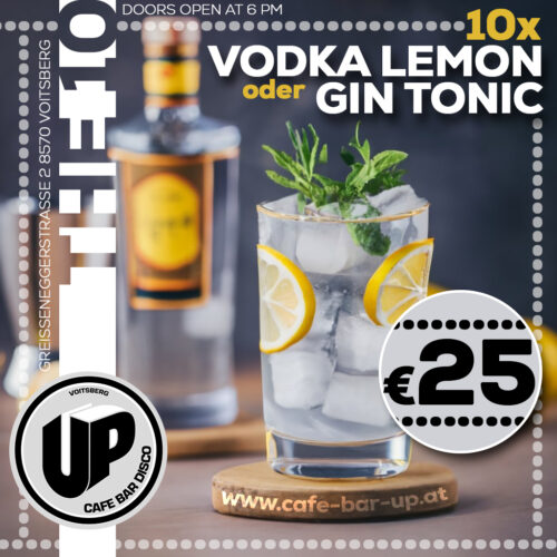 The 10 - GinTonic-VodkaLemon